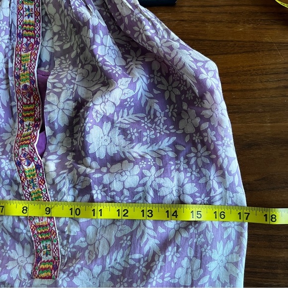 A Common Thread by Anthropology Boho Floral Dress size medium - Picture 15 of 16